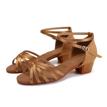 BUTY DO TAŃCA SALSA KIZOMBA BACHATA 3,5 CM NUDE 36