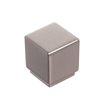 Gałka meblowa kwadrat SZLIFOWANA, INOX