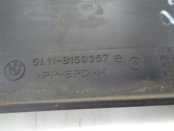 BMW 5 E39 1996-2000 RÁMEČEK TABULKY SPZ