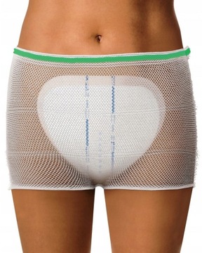 MAJTKI POPORODOWE SIATKOWE HARTMANN FIXPANTS XL