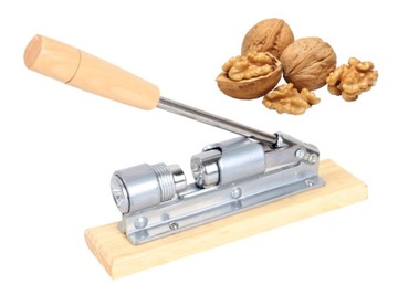 DZIADEK DO ORZECHÓW NA PODSTAWCE MOCNY STALOWY