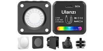 MINIATUROWA LAMPA LED RGB ULANZI L2