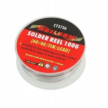 CYNA Z TOPNIKIEM SPOIWO LUTOWNICZE 100g 1mm