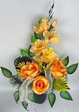 Украшение кладбища GRAVE композиция SET бутылка