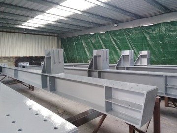 Металлическая конструкция производственно-складского цеха