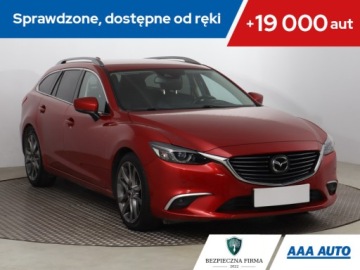 Mazda 6 III Kombi Facelifting 2016 2.2 SKYACTIV-D I-ELOOP 175KM 2017 Mazda 6 2.2 Skyactiv-D, Salon Polska, Serwis ASO