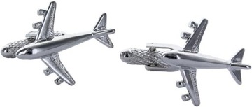 Запонки в виде самолета Боинг