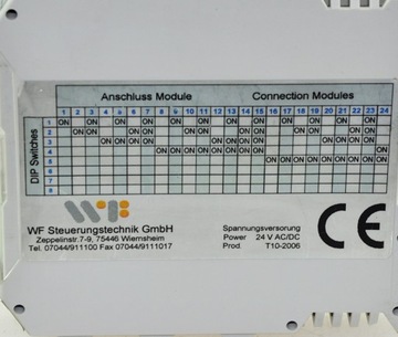 Модуль ввода-вывода WF Steuerungstechnik RS485