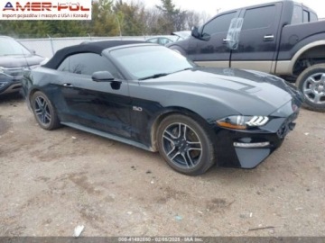 Ford Mustang VI Convertible Facelifting 5.0 Ti-VCT 450KM 2020 Ford Mustang 2020 Ford Mustang GT Premium Convertible 5.0 Benzyna 450KM