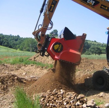 Ковш дробильно-сортировочный АЛЛУ Ду3-12, валы 40мм