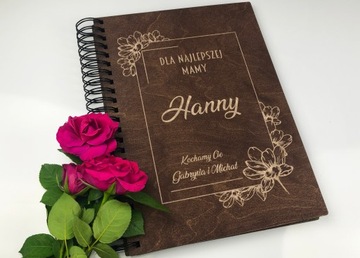 ПОДАРОК ​​НА ДЕНЬ МАТЕРИ ДЕРЕВЯННЫЙ ФОТОАЛЬБОМ