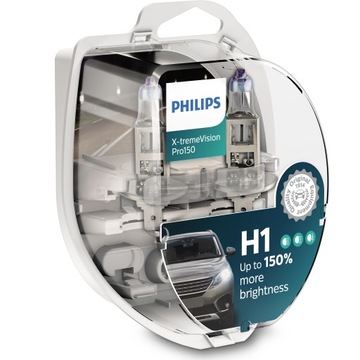 Philips Żarówki H1 X-Treme Vision Pro150 +150%