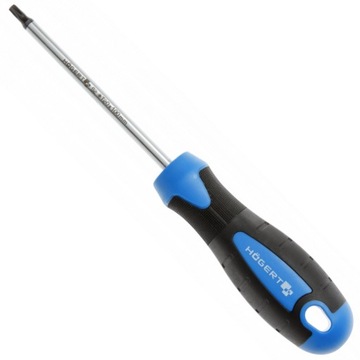 Wkrętak torx T8, 75 mm, stal S2 Hoegert Technik