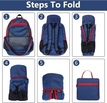 ВОДОСТОЙКИЙ УЛИЧНЫЙ СКЛАДНОЙ ТУРИСТИЧЕСКИЙ РЮКЗАК 22 Л