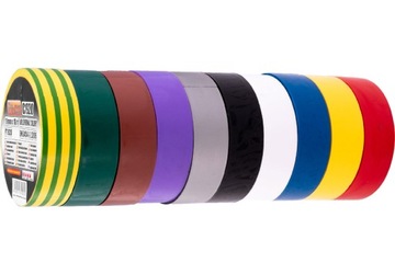 ИЗОЛЕНТА 10М х 19ММ ПВХ ИЗОЛЯЦИЯ ПРОЧНАЯ