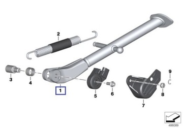 Stopka boczna motocyklowa BMW Motorrad G 310 GS