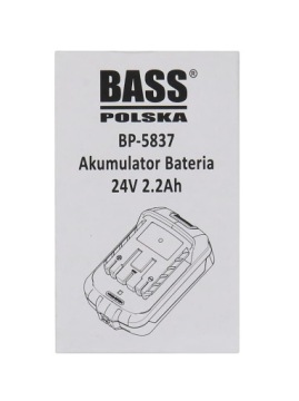 АККУМУЛЯТОР BASS POLISH 2,2 Ач АККУМУЛЯТОР ДЛЯ ИНСТРУМЕНТА 24 В