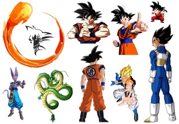 Tymczasowe Tatuaże Dla Dzieci Dragon Ball