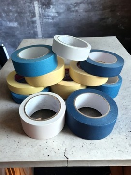 СИНЯЯ МАСКИРУЮЩАЯ ЛЕНТА 38мм 50м UV BLUE PRECISION PAPER-TECH