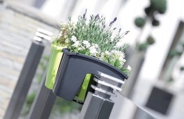 Горшок для балюстрады балюстрады антрацит