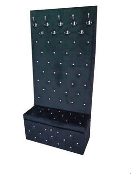 Wieszak tapicerowany szafka na buty 80cm
