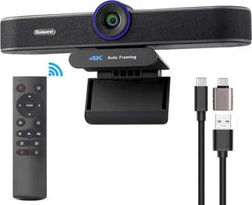 Kamera internetowa Tenveo VA300C 4K UHD ePTZ 4x zoom pilot 2x Mic głośniki