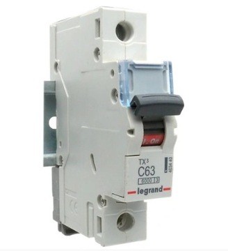 LEGRAND TX³ Wyłącznik nadprądowy S 301 C63A 403440