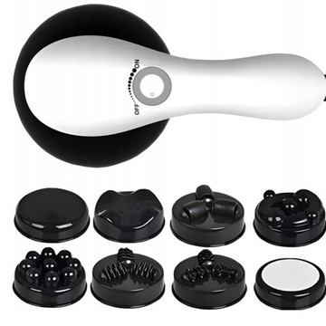 НАБОР ВИБРАЦИОННОГО МАССАЖЕРА 9 В 1 ДЛЯ ПОХУДЕНИЯ ТЕЛА И УМЕНЬШЕНИЯ ЦЕЛЛЮЛИТА