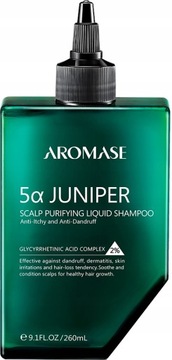 AROMASE 5 JUNIPER SZAMPON PRZECIWŁUPIEŻOWY 260 ML ZAPOBIEGA NAWROTOM