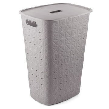 Kosz na pranie Softex 56 l beżowy CURVER