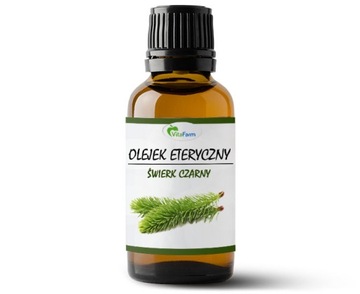Świerk czarny Naturalny Olejek Eteryczny 10 ml