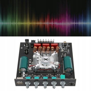 MODUŁ WZMACNIACZA AUDIO ZK-HT21 STEREO DC15-36V