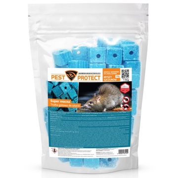 SILNA TRUTKA na MYSZY SZCZURY BRODIFAKUM 1,5KG
