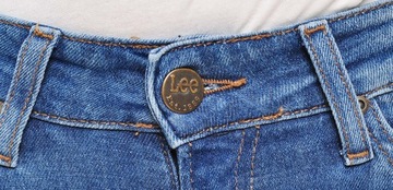 LEE spodnie SKINNY blue jeans SCARLETT _ W25 L31
