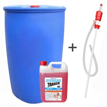Płyn zimowy do spryskiwaczy 200L + pompka METANOL