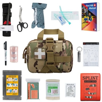 IFAK Trauma Kit First Aid Medical Pouch Emergency Tourniquet Chest Seal