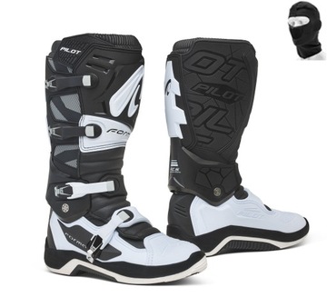 Buty cros quad Forma PILOT BLACK/WHITE 43