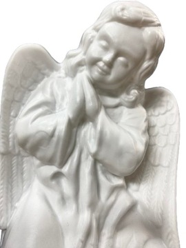 БЕЛЫЙ ПЛАСТИКОВЫЙ АНГЕЛ, УКРАШЕНИЕ ДЛЯ КРИ, ОРНАМЕНТ