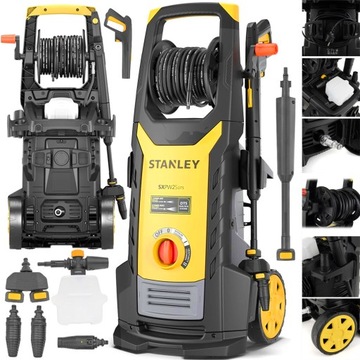 MYJKA CIŚNIENIOWA 150BAR SAMOSSĄCA 2500W PODWÓJNA DYSZA POMPA 810L STANLEY