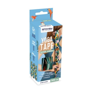 Taśma do jogi i ćwiczeń Spokey HOME JUNGLE pasek