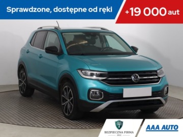 Volkswagen T-Cross SUV 1.0 TSI 115KM 2019 VW T-Cross 1.0 TSI, Salon Polska, VAT 23%, Klima