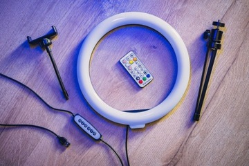 Настольный комплект Newell Vlog Светодиодная лампа RGB _ OUTLET