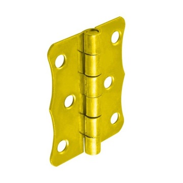 Zawias splatany ozdobny - złoty - ZO 50x46x1,0