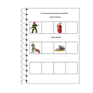 KSIĄŻECZKA DLA DZIECKA NAUKA ZAWODÓW