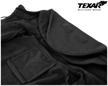 Куртка мужская военная тактическая софтшелл FALCON TEXAR Black 4XL