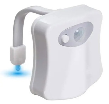 LAMPKA LED RGB DO WC CZUJNIK RUCHU DO TOALETY ZD68