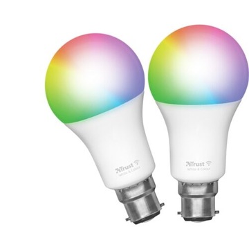 Умная светодиодная лампа TRUST 9Вт 2шт W13A55