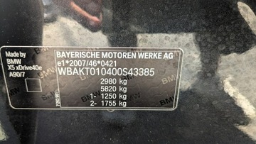 BMW X5 F15 2016 BMW X5 2.0i+E 244PS Zarejestrowany Bezwypakowy, zdjęcie 22
