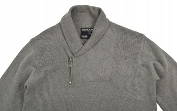 JACK&JONES SZARY MĘSKI SWETER r.S