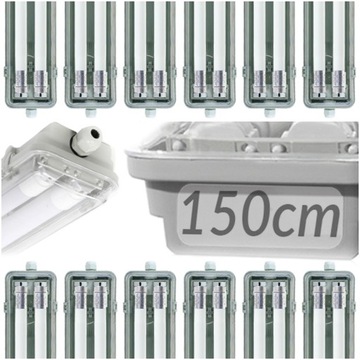 12x LAMPA OPRAWA JARZENIÓWKA ŚWIETLÓWKA LED GARAŻ